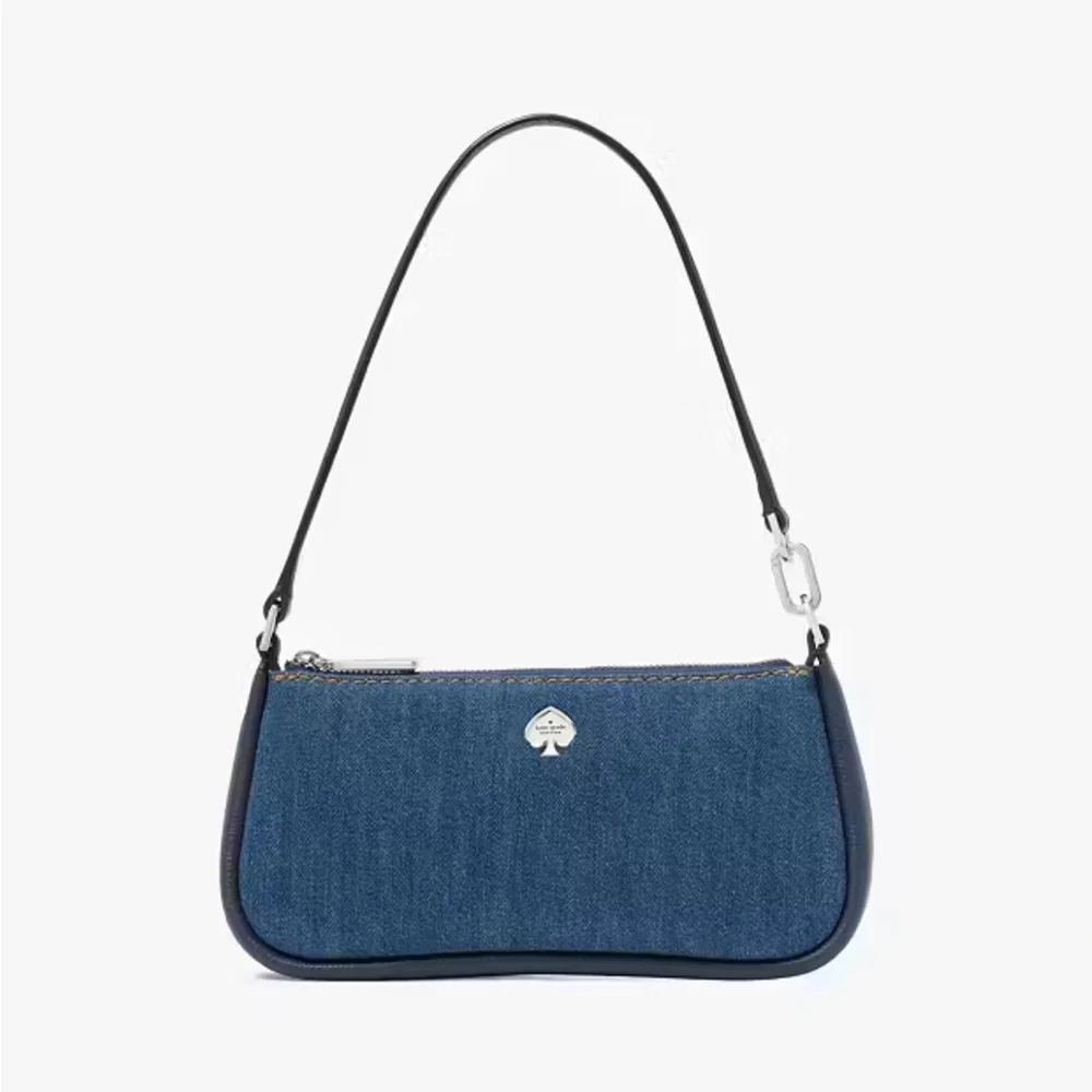 NWT Kate spade Kayla Denim Blue Convertible Wristlet KK119